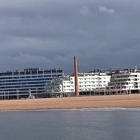 Playa, Terraza, Vistas Al Mar, Garaje, Estacion Ave A 5 Min Andando * Gijon